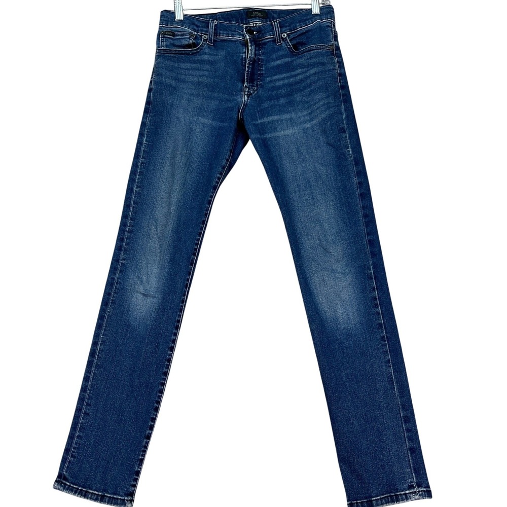Polo Ralph Lauren Jeans Youth XL (18-20) 30x28 Dark Wash Denim Slim Straight EUC